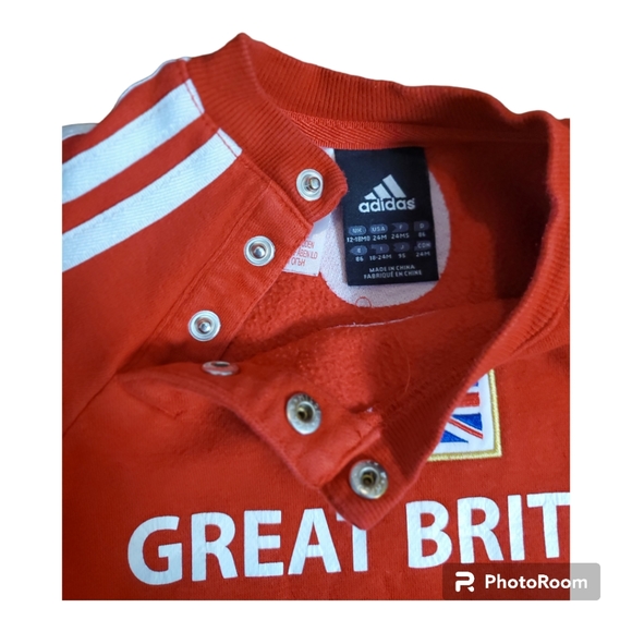 ADIDAS Great Britain Olympic Crewneck Sweater Toddler 24 Months - Picture 4 of 10